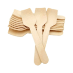 Amatraa 95MM Disposable Wooden Spoons – Pack of 100