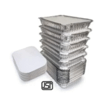 Amatraa 750ML Aluminium Food Container with Lid – Pack of 100