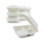 Amatraa Reusable 3-Compartment Meal Box with Lid