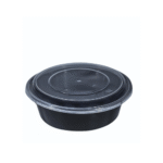 Amatraa Round Food Container with Lid – 24 Oz (750ML)