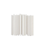 Amatraa 12MM x 9" Single Pack Paper Straws – 300GSM, Pack of 100