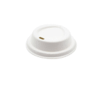 Amatraa Baggase Paper Cup Lid – 240/330ml (Sipper 80mm)