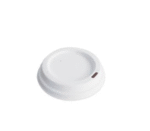 Amatraa White Paper Cup Lid – 240/330ml (Plain 80mm)