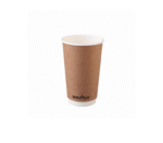 Amatraa Double Wall Kraft Paper Cup – 480ml / 16oz