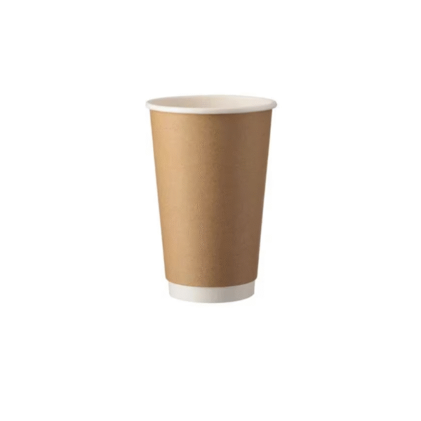Amatraa Double Wall Kraft Paper Cup – 360ml / 12oz