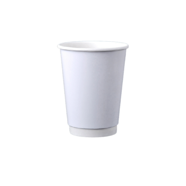 Amatraa Double Wall White Paper Cup – 360ml / 12oz