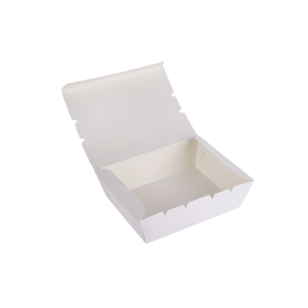 Amatraa White Food Box – 900ml (Pack of 50)