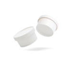 Amatraa White Paper Food Container with lid – 250ml / 116mm Diameter (Pack of 100)