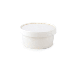 Amatraa White Paper Food Container – 250ml / 107mm Diameter (Pack of 1000)