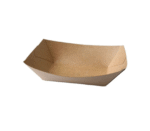 Amatraa Brown Kraft Paper Boat Tray – 32oz / 960ml (Pack of 100)