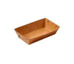 Amatraa Brown Kraft Paper Boat Tray – 13oz / 390ml (Pack of 100)