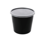 Amatraa Round Food Containers – 1200 ml, With Lid, Pack of 50