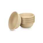 Amatraa Bagasse 180 ml Eco-Friendly Disposable Bowls – Pack of 25
