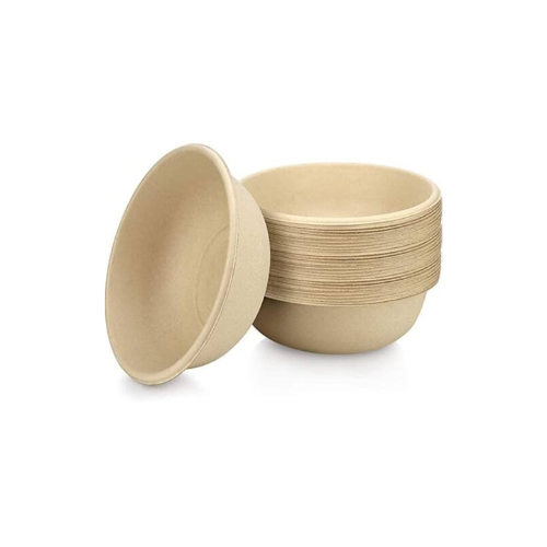 Untitled design (23) Amatraa Bagasse 180 ml Eco-Friendly Disposable Bowls – Pack of 25 - Image 1