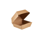 Amatraa Pre-Printed Kraft Burger Boxes – Pack of 1000